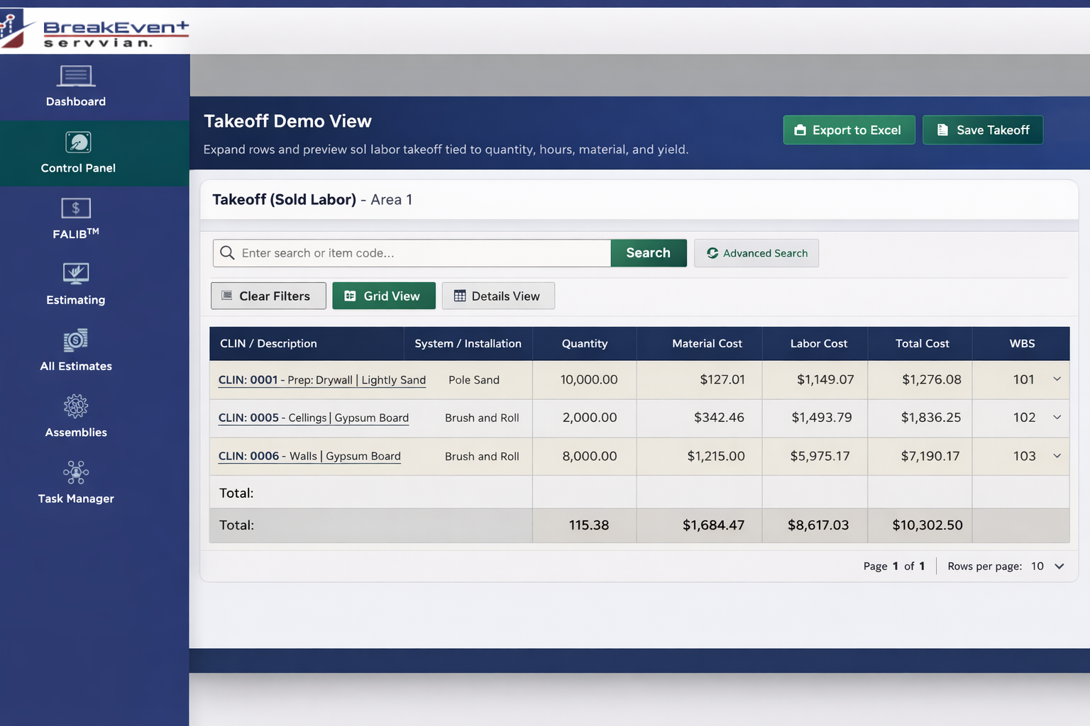 General contractors view preview