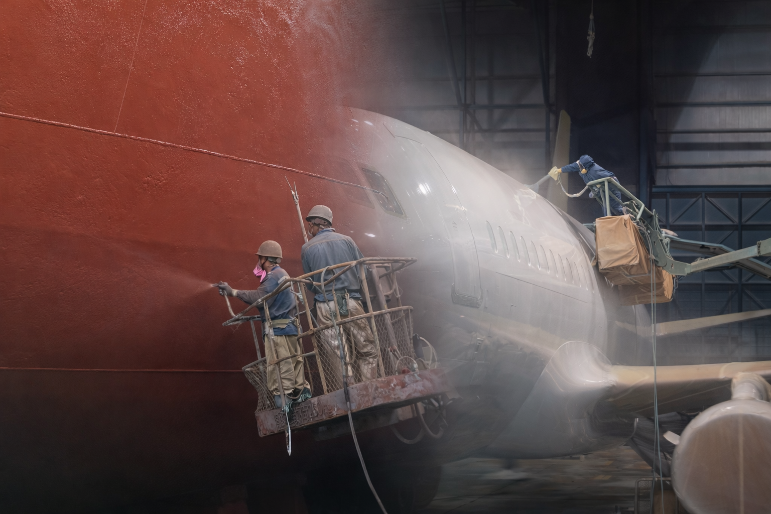 Industrial coatings estimating dashboard preview